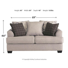 Load image into Gallery viewer, Velletri Loveseat
