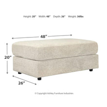 Load image into Gallery viewer, Soletren Oversized Accent Ottoman