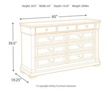 Load image into Gallery viewer, Bolanburg Dresser