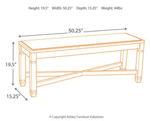 Load image into Gallery viewer, Large UPH Dining Room Bench