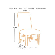 Load image into Gallery viewer, Sommerford Dining UPH Side Chair