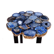 Load image into Gallery viewer, Azul Agate Accent Table