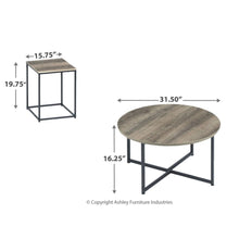 Load image into Gallery viewer, Wadeworth Occasional Table Set (3/CN)