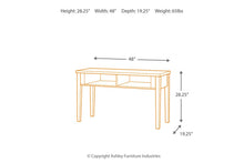 Load image into Gallery viewer, Theo Console Sofa Table