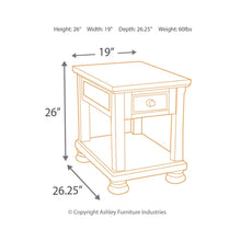 Load image into Gallery viewer, Porter Chair Side End Table