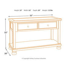 Load image into Gallery viewer, Flynnter Console Sofa Table