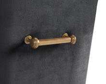 Load image into Gallery viewer, Beatrix Grey Velvet Side Chair
