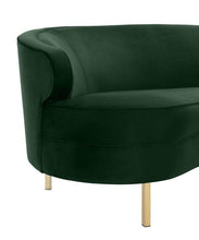 Load image into Gallery viewer, Baila Green Velvet Sofa