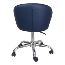 Load image into Gallery viewer, Albus Swivel Office Chair Blue