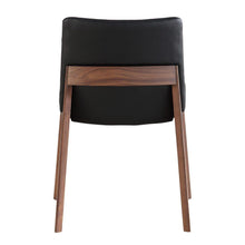Load image into Gallery viewer, Deco Dining Chair Black PVC-M2