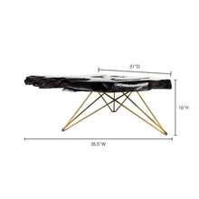 Load image into Gallery viewer, Tectona Coffee Table Dark Brown