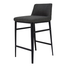 Load image into Gallery viewer, Baron Counter Stool Charcoal