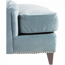 Load image into Gallery viewer, Bibiano Chaise Velvet Blue