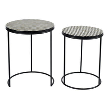 Load image into Gallery viewer, Optic Nesting Tables Set Of 2