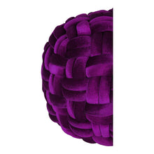Load image into Gallery viewer, PJ Velvet Pouf Wine