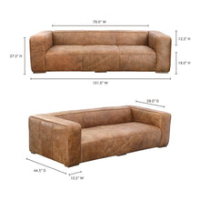 Load image into Gallery viewer, Bolton Sofa Cappuccino