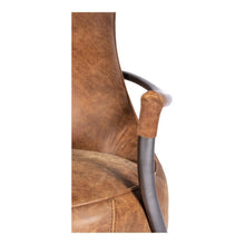 Load image into Gallery viewer, Carlisle Club Chair Light Brown