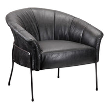 Load image into Gallery viewer, Gordon Arm Chair Black