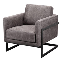 Load image into Gallery viewer, Luxley Club Chair Grey Velvet
