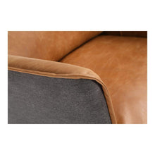 Load image into Gallery viewer, Messina Leather Arm Chair Gognac