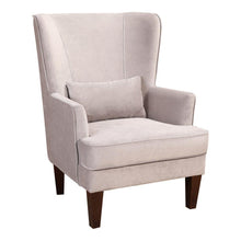 Load image into Gallery viewer, Prince Arm Chair Grey Velvet