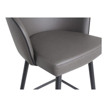 Load image into Gallery viewer, Webber Swivel Counter Stool Charcoal