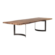 Load image into Gallery viewer, Bent Dining Table Large Smoked