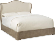 Load image into Gallery viewer, Modern Romance King Upholstered Shelter Bed Set
