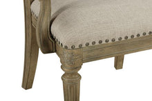 Load image into Gallery viewer, Arch Salvage - Tristan Fret Back Arm Chair
