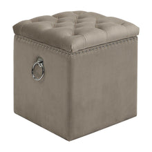 Load image into Gallery viewer, Talullah Storage Ottoman
