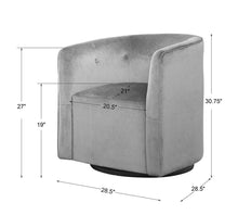 Load image into Gallery viewer, Mallorie Swivel Chair
