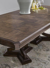 Load image into Gallery viewer, Landmark - Double Pedestal Dining Table
