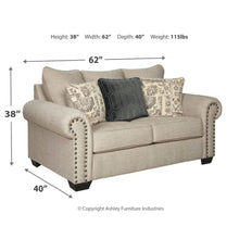 Load image into Gallery viewer, Zarina Loveseat
