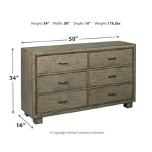 Load image into Gallery viewer, B552 Arnett Dresser+Mirror
