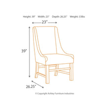 Load image into Gallery viewer, Sommerford Dining UPH Arm Chair
