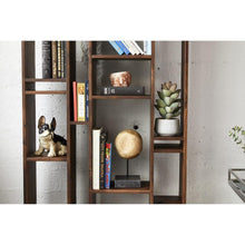 Load image into Gallery viewer, Round Teak Ball On Black Marble Base Medium

