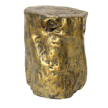 Load image into Gallery viewer, Log Stool Gold
