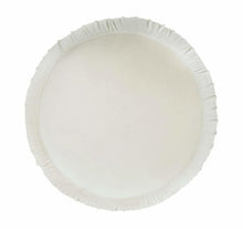Load image into Gallery viewer, Tulip Cream Velvet Ottoman

