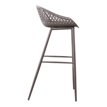 Load image into Gallery viewer, Piazza Outdoor Barstool Grey-M2

