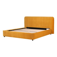 Load image into Gallery viewer, Samara King Bed Mustard

