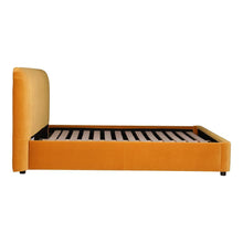 Load image into Gallery viewer, Samara King Bed Mustard
