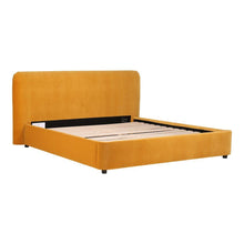 Load image into Gallery viewer, Samara King Bed Mustard
