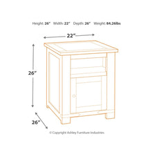 Load image into Gallery viewer, Budmore Rectangular End Table

