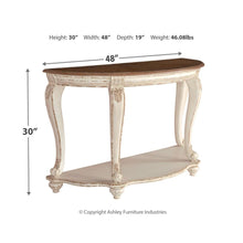 Load image into Gallery viewer, Realyn Sofa Table
