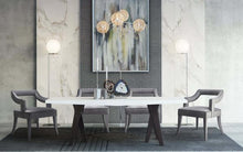 Load image into Gallery viewer, Tiffany Grey Velvet Chair
