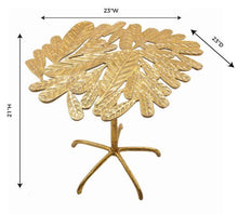 Load image into Gallery viewer, Freesia Gold Side Table
