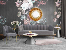 Load image into Gallery viewer, Daisy Petite Grey Velvet Sofa
