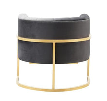 Load image into Gallery viewer, Magnolia Grey Velvet Chair
