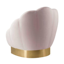Load image into Gallery viewer, Bloom Blush Velvet Chair
