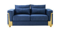 Load image into Gallery viewer, Blue Sapphire Sofa set
